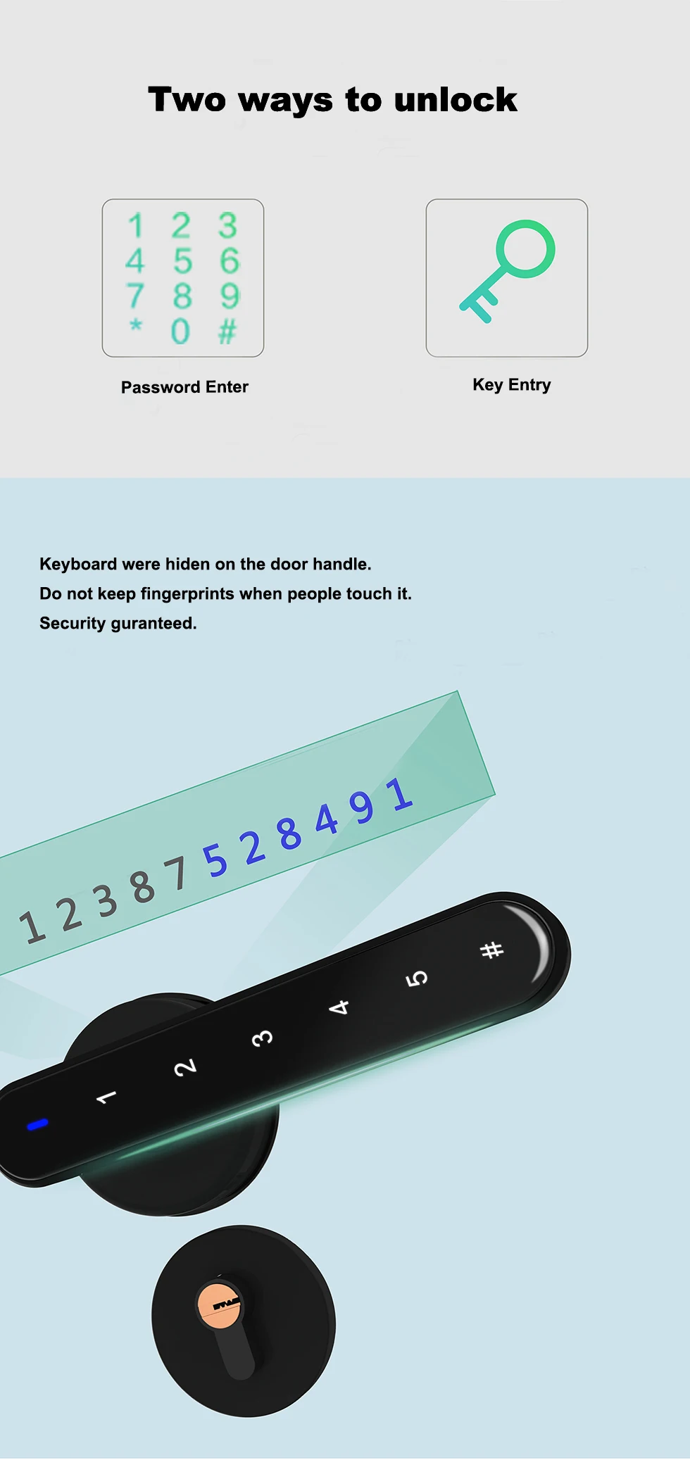 Набор бесключевых кодовых смарт-замков для дома и офиса | Обустройство