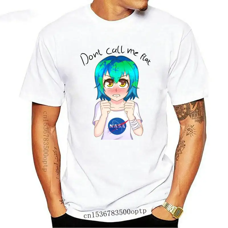

Новая мужская футболка с коротким рукавом и надписью Don Call Me Flat-Earth Chan