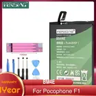 Оригинальный сменный аккумулятор 4000 мА  ч, для Xiaomi MI Pocophone F1, набор инструментов