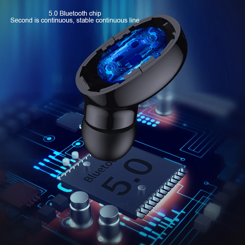T2 Bluetooth 5 0 мини наушники вкладыши power Bank беспроводные стерео с зарядным