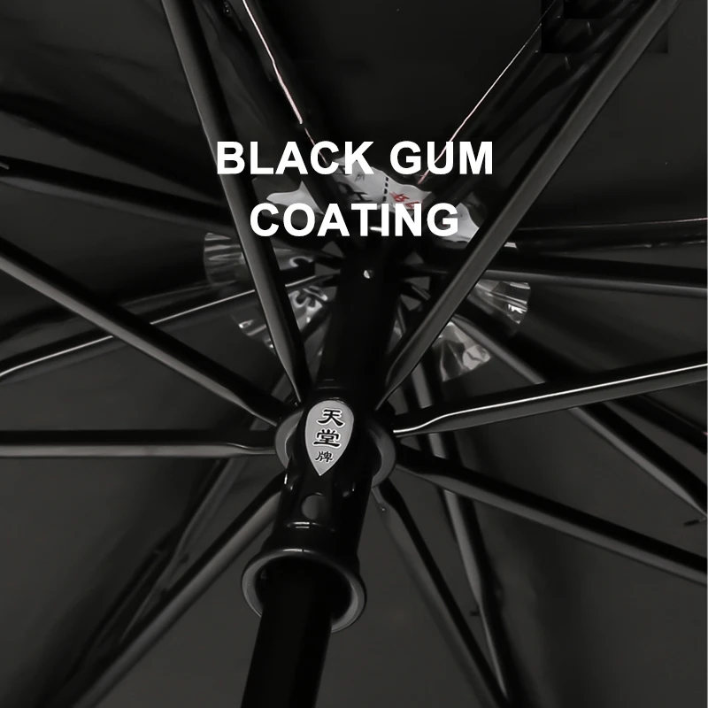 Зонт Paradise для защиты от УФ-лучей плотный черный солнцезащитный козырек Солнечный