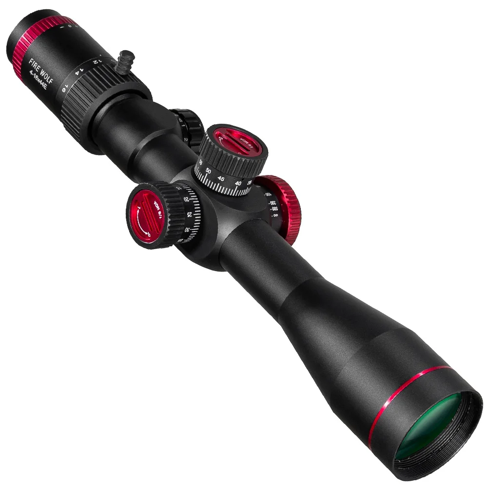FIRE WOLF QZ 4-16X44 E IR FFP охотничий прицел с первым фокусным расстоянием оптические