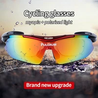 the new 5 ienses outdoor sports cycling glasses mountain road bike polarized glasses men and women sunglasses cycling equipment