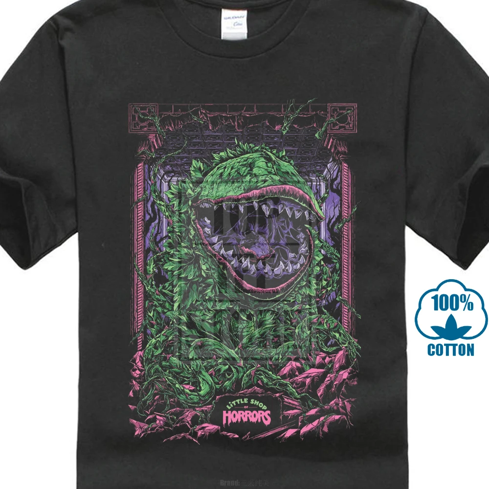 Новинка! Футболка с принтом &quotМаленький Магазин ужасов&quot S 5Xl 3Xlt|Мужские