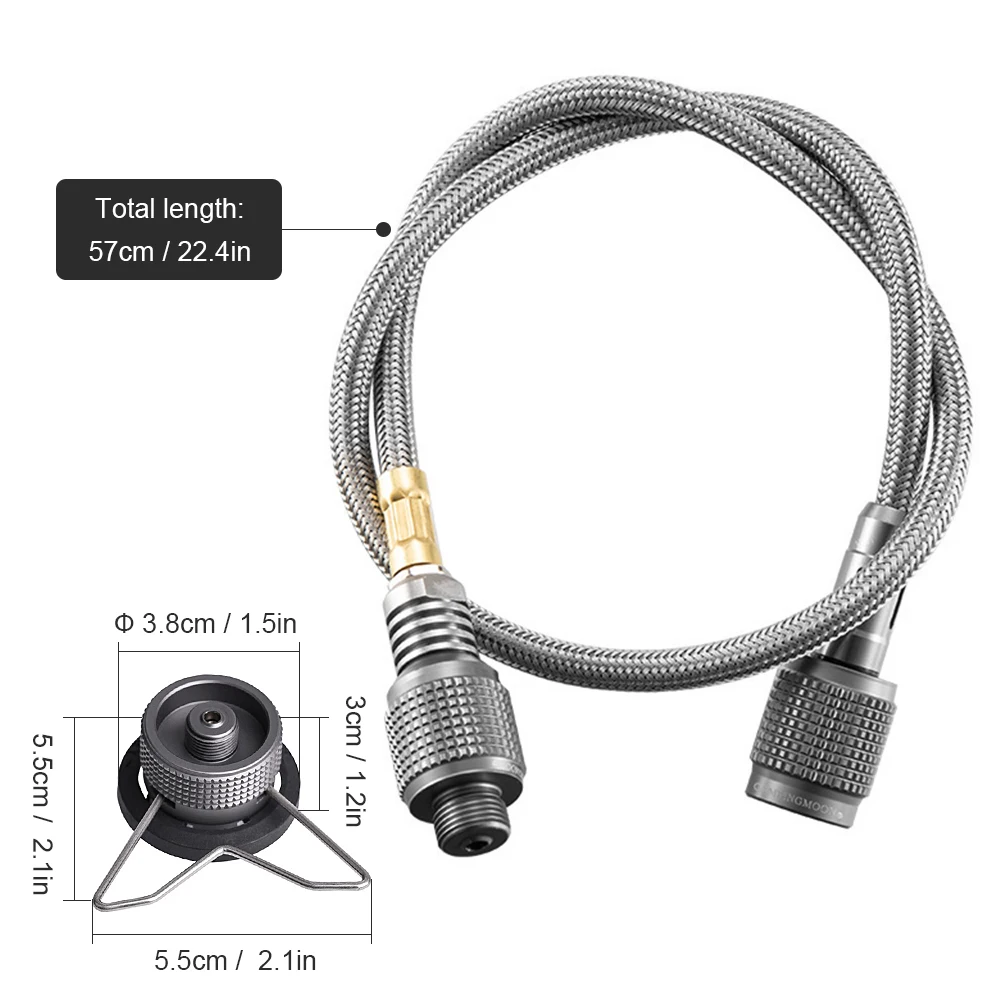 Открытый кемпинг газовый переходник для газовой плиты удлинитель Сплит Тип