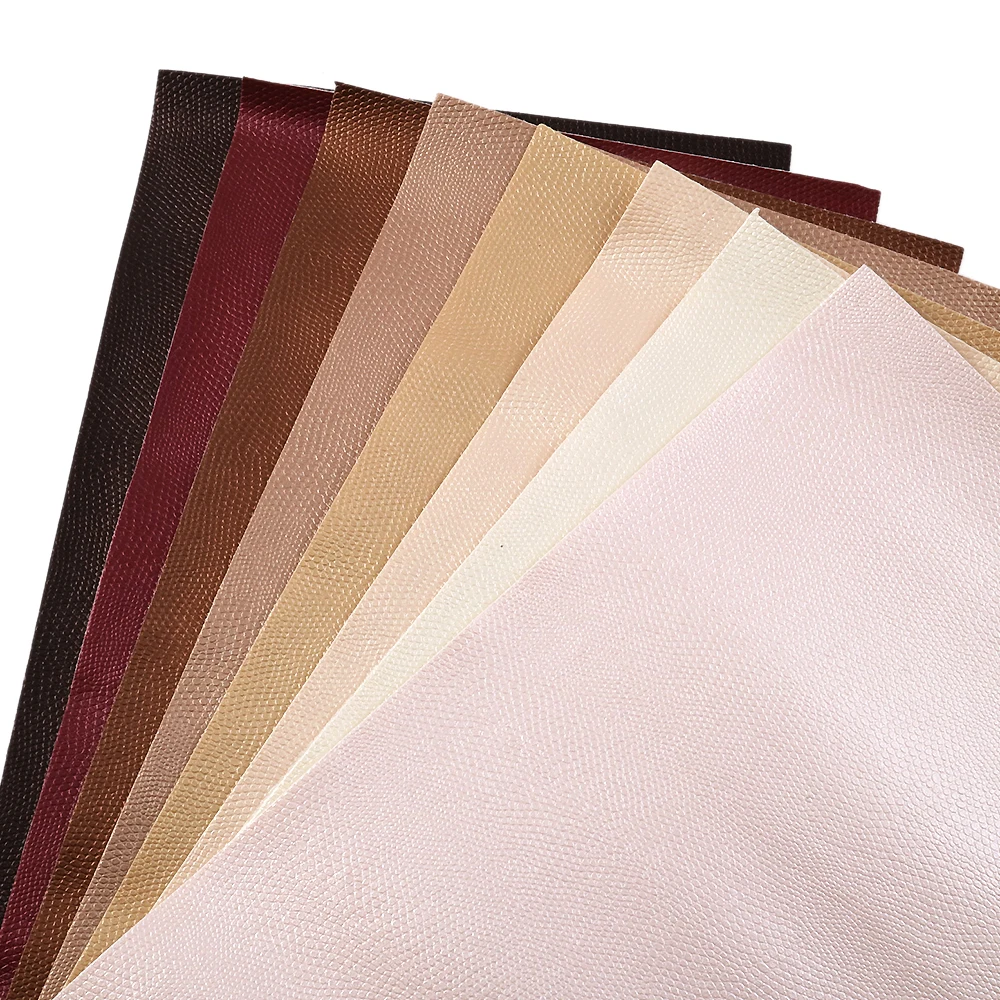 20х34 см Змеиный узор однотонный рельефная ткань искусственная кожа тканевые