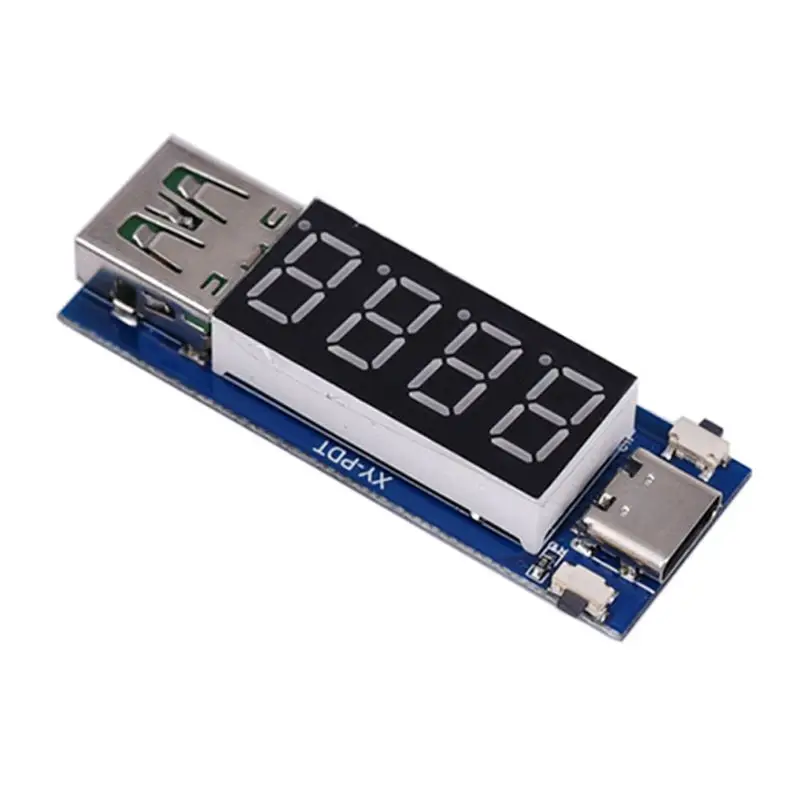 Быстрое зарядное устройство Type C USB напряжение и ток тестер детектор триггера