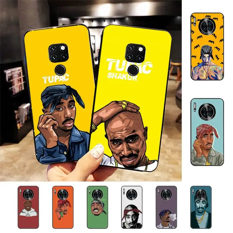 

Rapper 2pac singer Tupac Phone Case For Huawei Nova 3I 3E mate 20lite 20Pro 10lite Luxury funda case