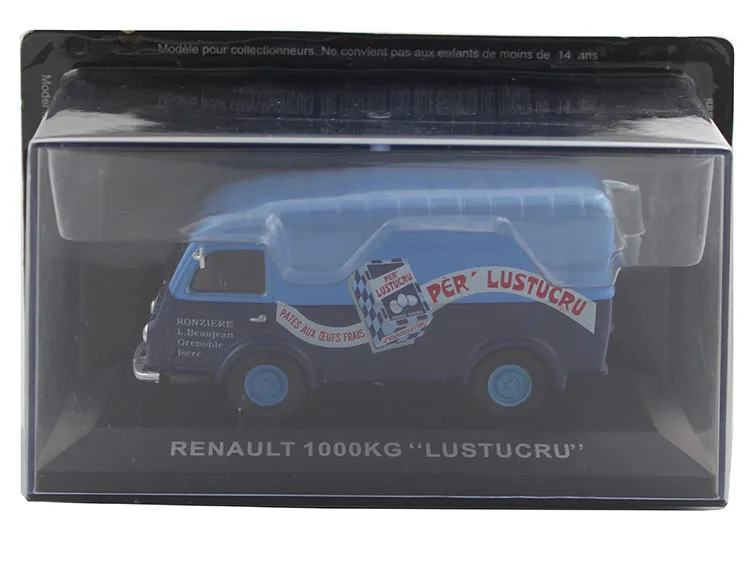 I XO 1:43 Renault 1000 кг Lustu cru бутиковая игрушечная машинка из сплава для детей детские
