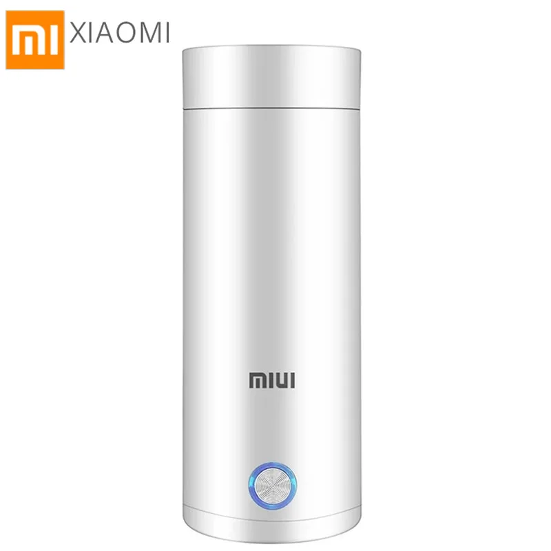 Портативный электрический чайник XIAOMI Mijia MIUI, Термокружка, контроль температуры, для кофе, путешествий | Бытовая техника | АлиЭкспресс