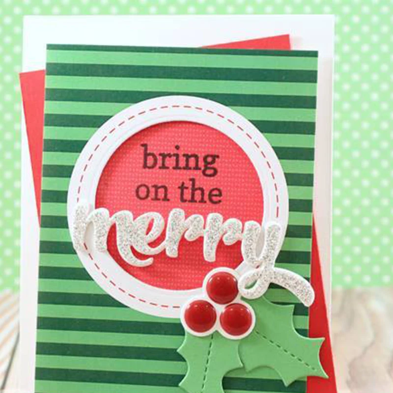 Украшения для скрапбукинга Снежный мир JOY веселые металлические режущие головки