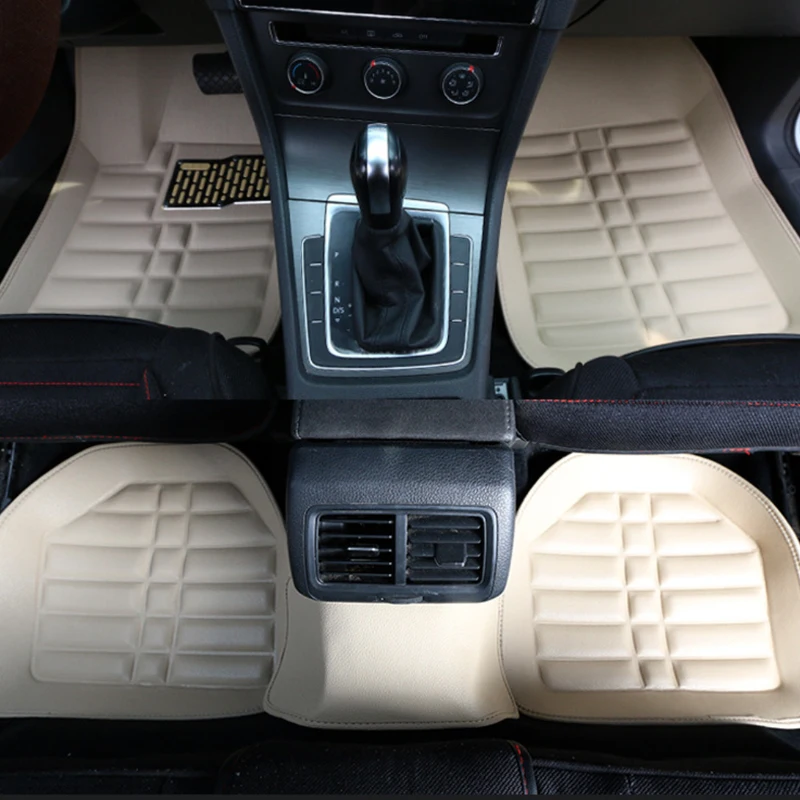 Универсальные автомобильные коврики для Toyota Corolla Camry Rav4 Auris Prius Yalis Avensis Alphard 4Runner Hilux highlander напольный коврик