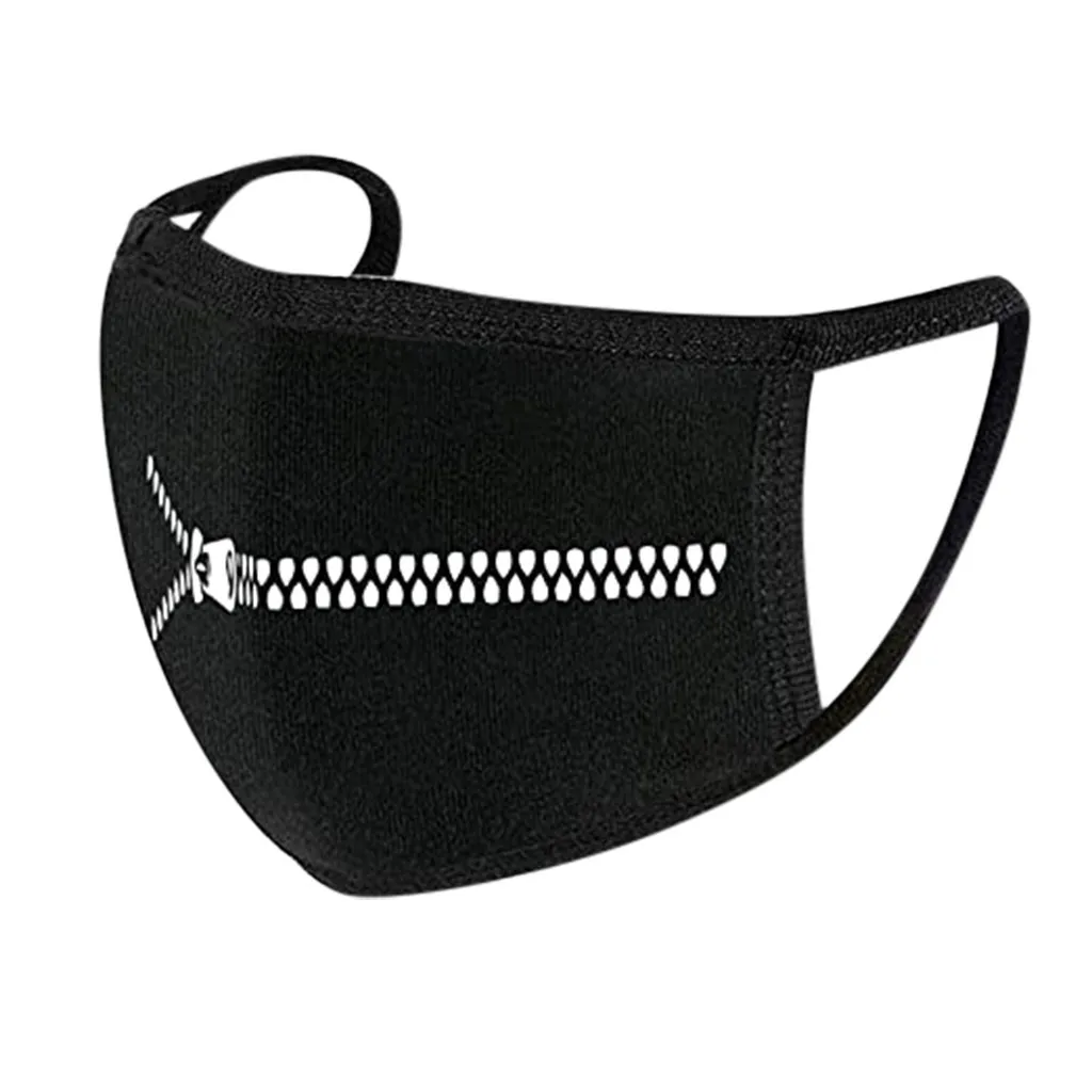 

1Pcs Adult Unisex Funny Face Mask Reusable Washable Breathable Dustproof Mouth Cover For Man And Woman mascarilla con diseno