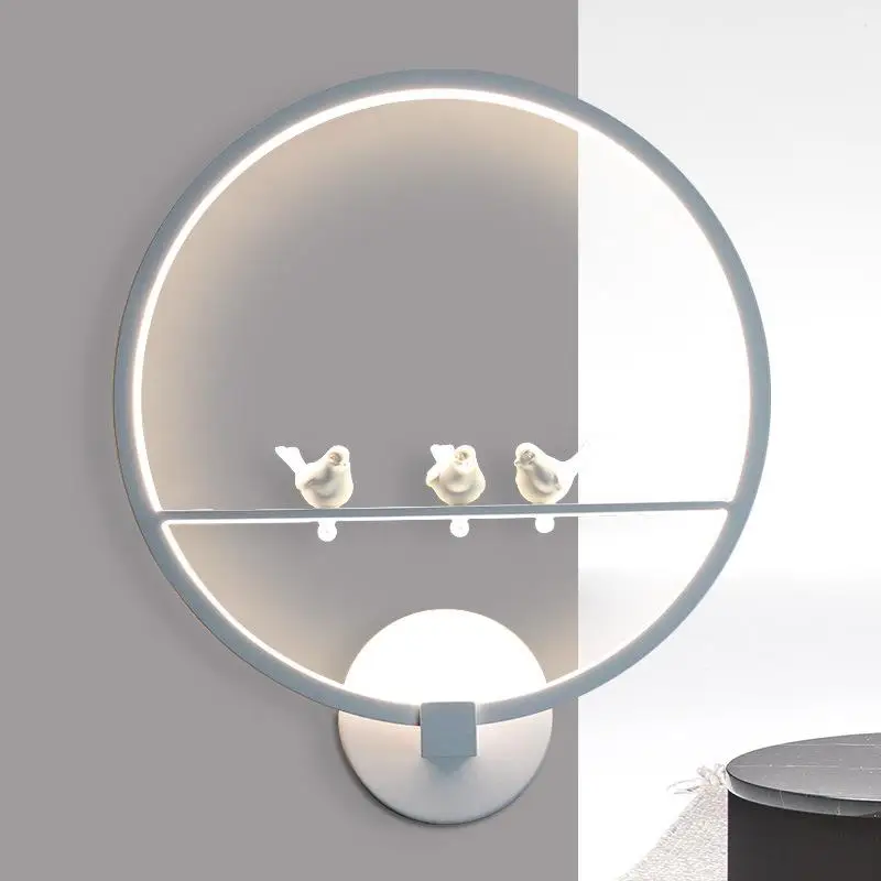 Персонализированная настенная лампа в северном стиле деревенском светодиодная