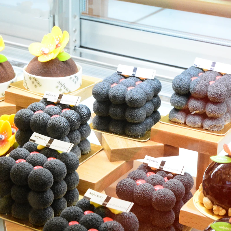 3D силиконовая форма для вишневого пирога 6 отверстий выпечки муссов торты