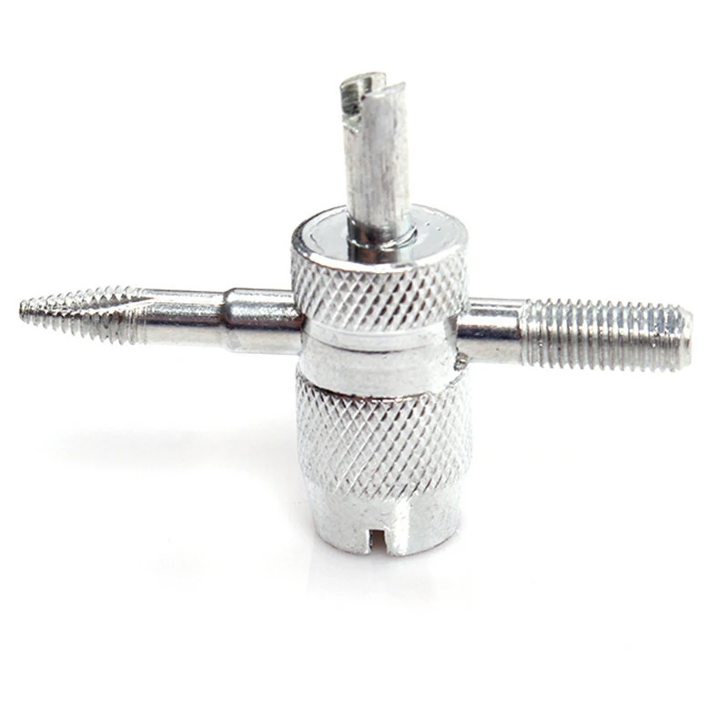 4 в 1 инструмент + шт латунные цветные сердечники клапана для ремонта автомобиля