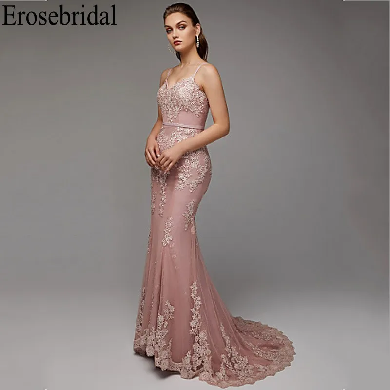 Женское кружевное вечернее платье Erosebridal элегантное для вечеринки модель 2019 |