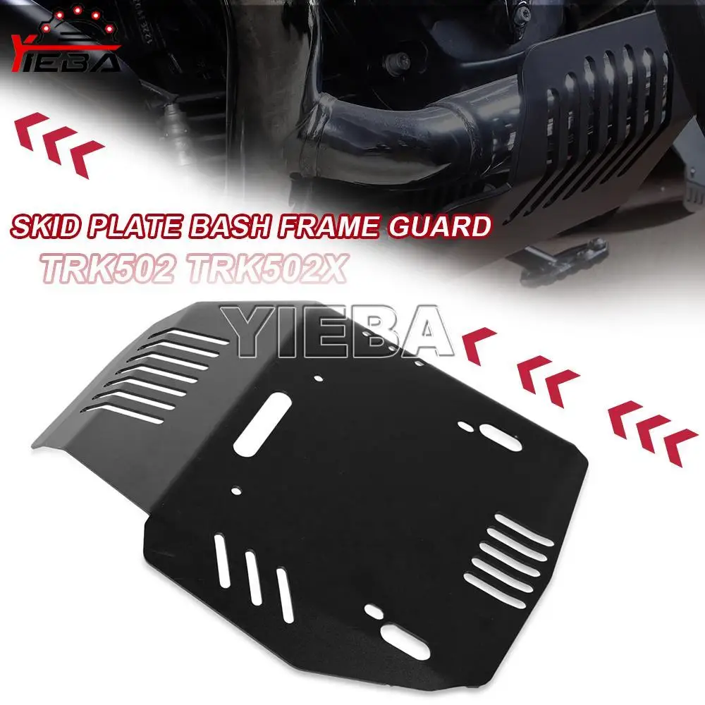

Motorcycle Frame Engine Guard Board Skid Plate Bash Plate Protector For Benelli Jinpeng TRK502 TRK502X 2018 2019 TRK 502 502X