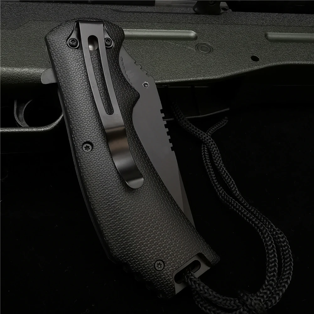 Складной нож карманный резчик для труб длина 20 см (7 8 дюйма) лезвие из стали 8CR18MOV