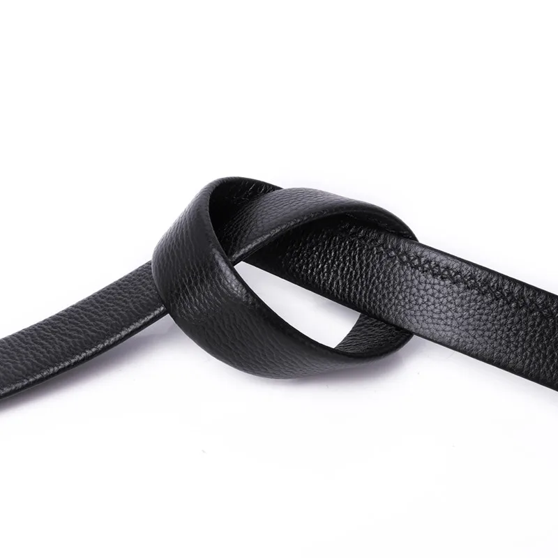 Высококачественный мужской ремень из воловьей кожи с автоматической пряжкой