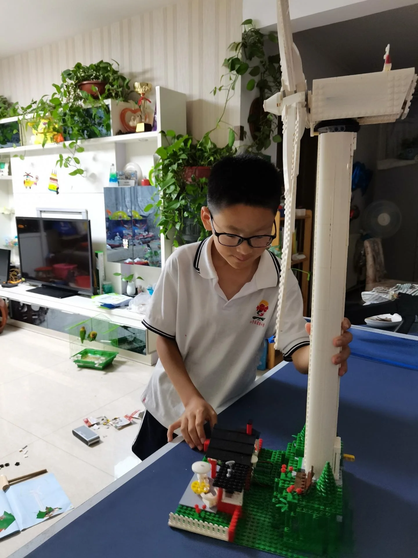 

Эксперт-создатель с мотором 10268, ветряная турбина, набор строительных блоков, кирпичи, классические идеи фильмов, техническая модель, детска...