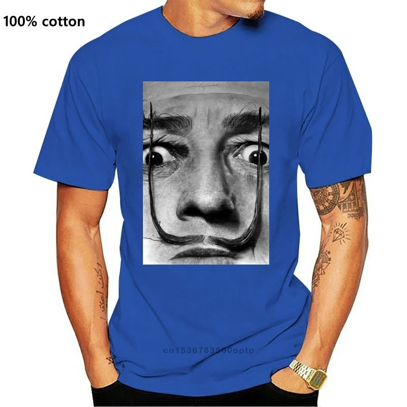 

Новые мужские повседневные бриджи, Мужская футболка с эмблемой Сальвадора Дали, звезда знаменитости «One In The City»