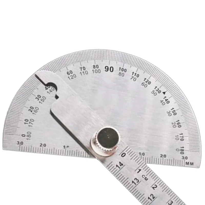 14.5cm Stainless Steel Protractor Angle Finder Arm Measuring Ruler Rotary Tools | Инструменты