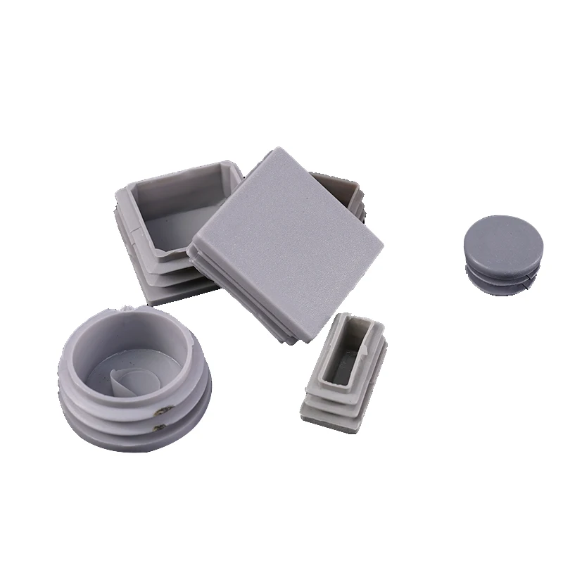 10 шт. серый внутренняя Пробка крышка для защиты от пыли Пластик трубы квадратного