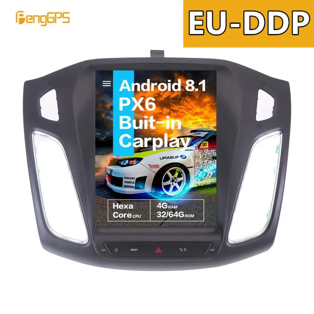 

Для FORD FOCUS 2 3 Android мультимедийное радио 2012 - 2017 автомобильное Авторадио DVD-плеер Тесла кассета рекордер головное устройство GPS навигатор тестер