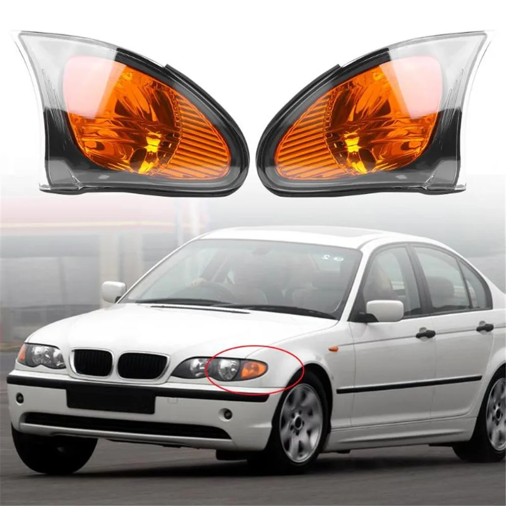 2 шт. прозрачные линзы автомобильный передний указатель поворота Индикатор