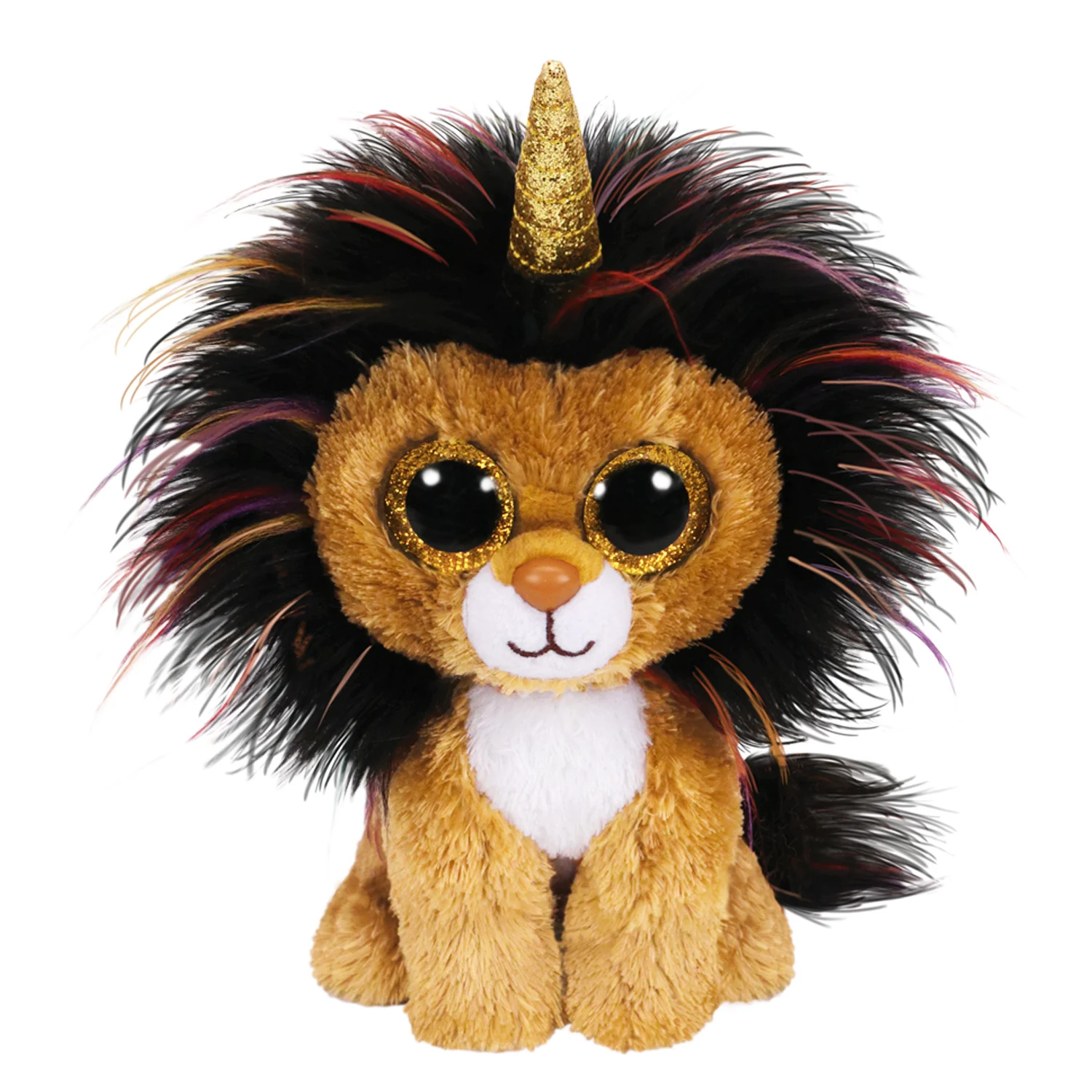 15 см Ty Beanie Owlette блеск большие золотые глаза белое тело Kawaii Плюшевые мягкие