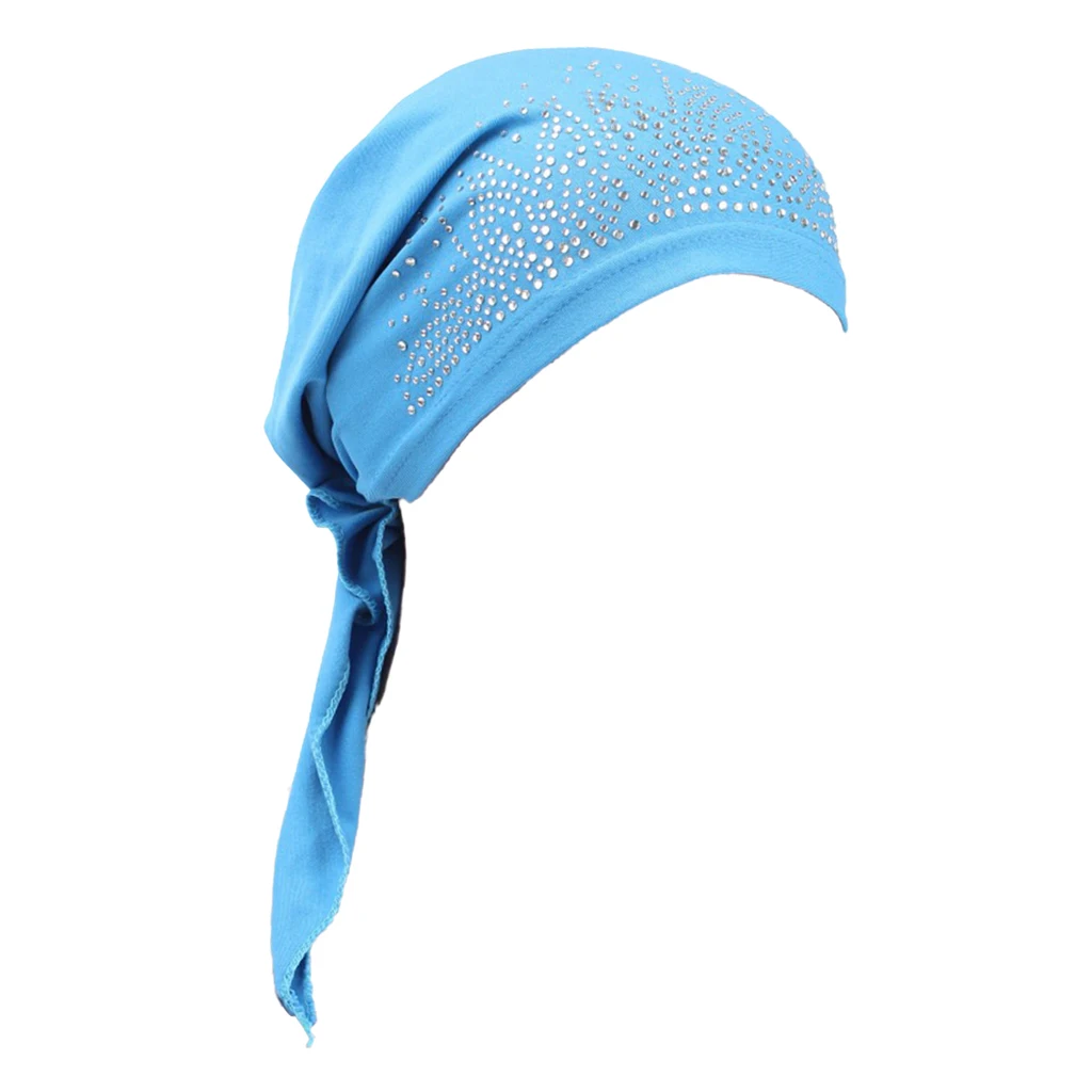 

Women Chemo Hat Beanie Stretchy Turban Headwear Hair Wrap Cap for Patients