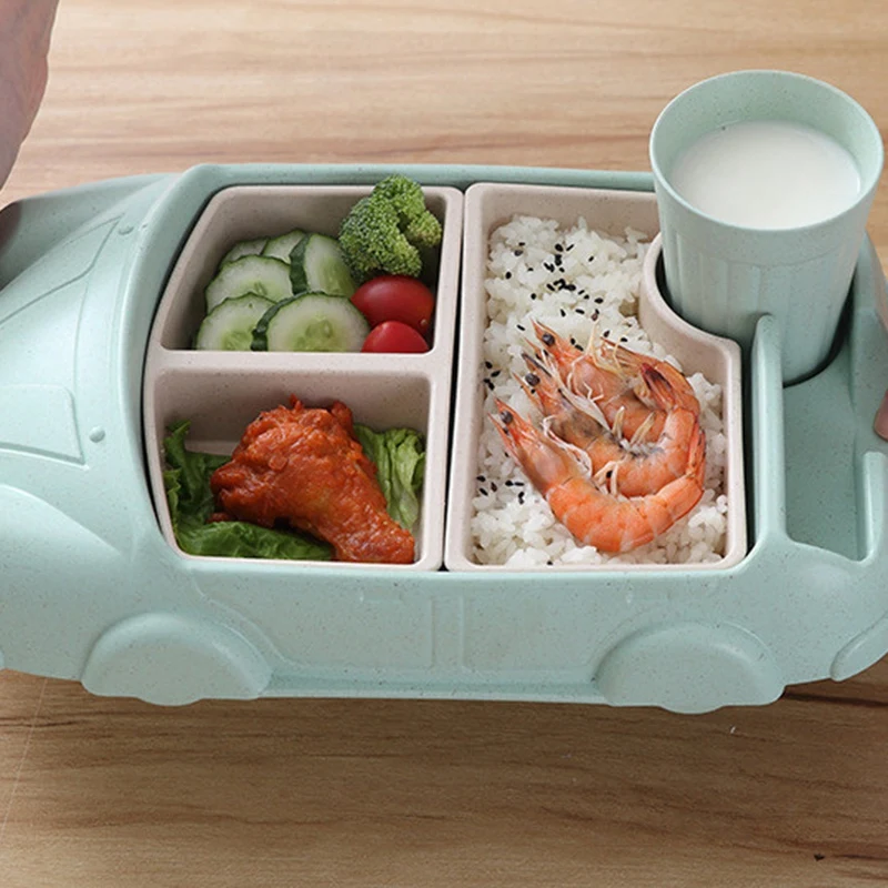 Детская посуда Детские Мультяшные блюда Набор детских чаш с мультяшным