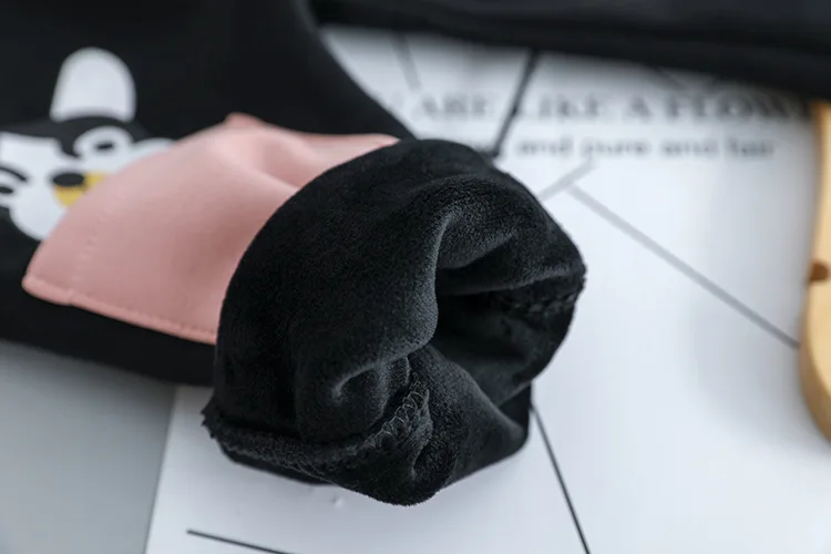 Брендовый бархатный костюм для малышей с героями мультфильмов утепленная толстовка с капюшоном+ штаны, комплект из 2 предметов, одежда для малышей, комплект для маленьких мальчиков и девочек, теплая повседневная одежда для новорожденных