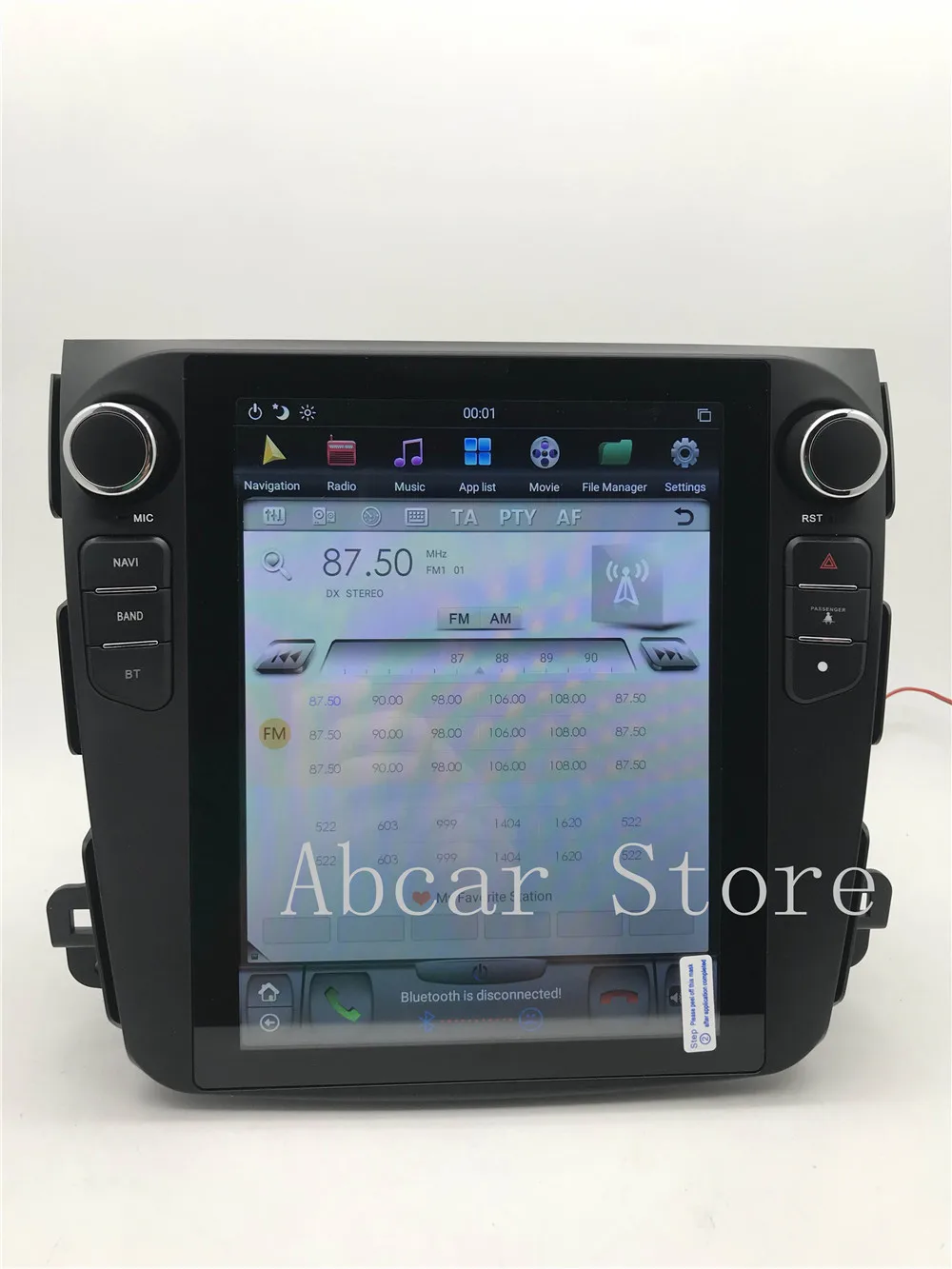 10,4 ''Tesla стиль Android 8,1 автомобильный dvd-плеер gps навигация для Mitsubishi Outlander 2006-2012 стерео радио PX6 CARPLAY HDMI