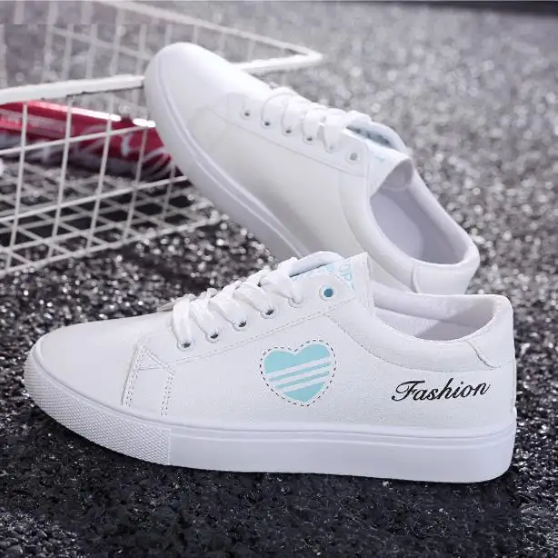 Супер уверенные в себе женские белые кроссовки 2019 г. В классическом стиле простые