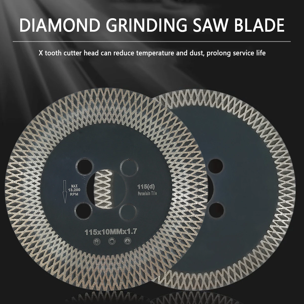 

Диск для циркулярной пилы, 115 мм, Алмазный дисковый пильный диск для резки гранита, камня, фарфора, керамической плитки, тонкие пильные диски,...