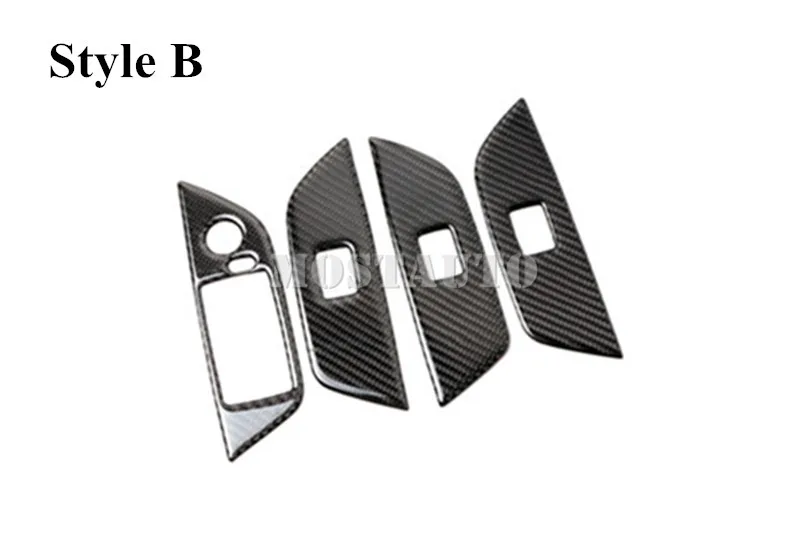 4 шт. декоративные накладки на дверь и окно из углеродного волокна для BMW X1 E84 2010-2015