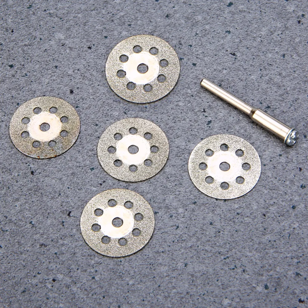 Набор алмазных дисков для резки камня пластика и дерева 5 шт./лот 22 мм|Абразивные