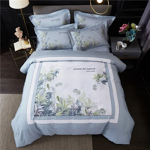 Color 11 Хлопок, Королевский размер, королева, Комплект постельного белья, пододеяльник, простыня, Комплект постельного белья, наволочки, ropa de cama parure de lit - Цвет: Color 11