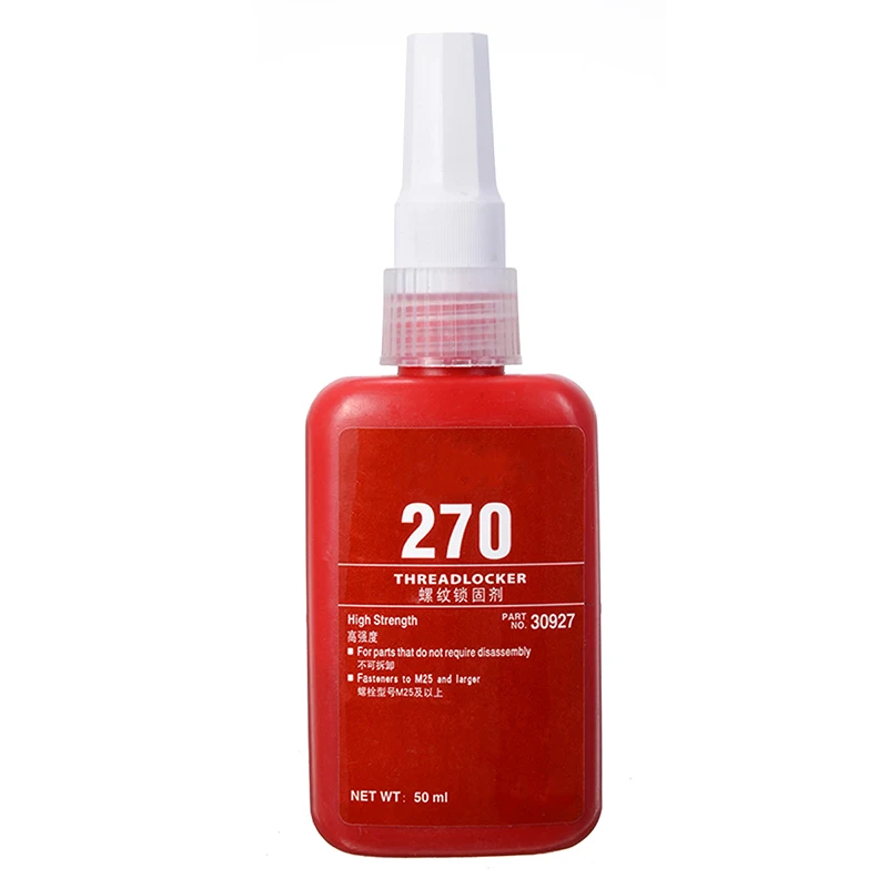 1 шт. 270 50 мл высокая прочность винт резьбовой шкафчик фиксатор анаэробный клей