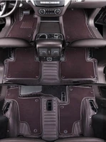 high quality custom special car floor mats for lexus gx 460 2022 7 seats waterproof double layers carpets for gx460 2021 2010