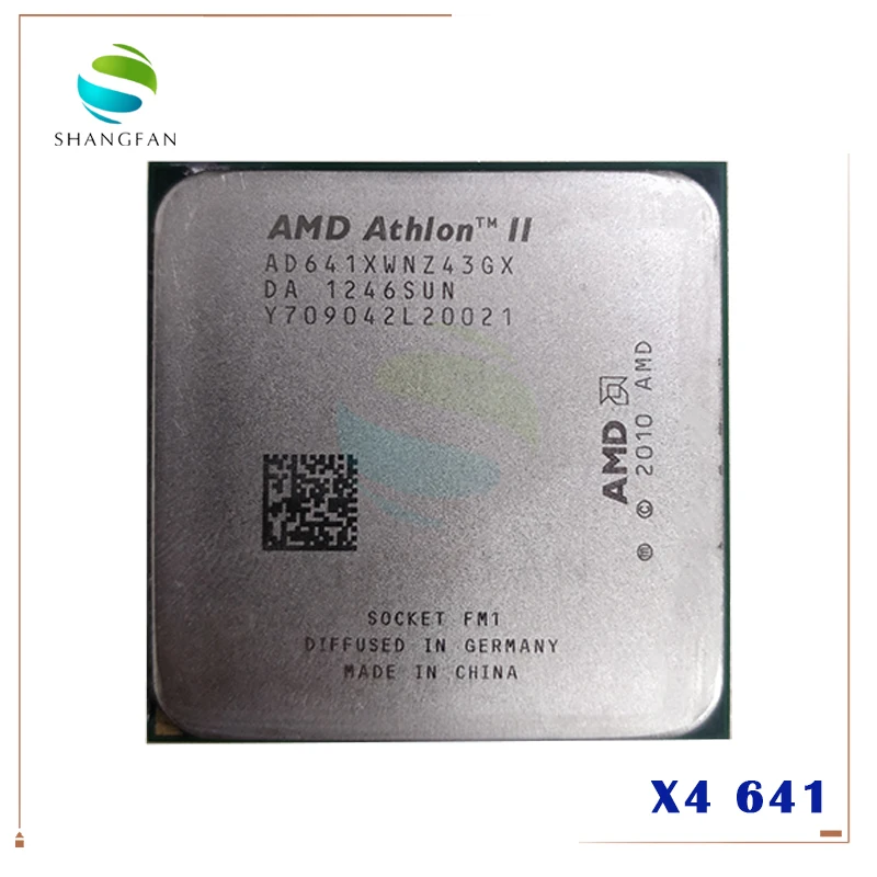 Процессор AMD Athlon X4 641 641X X4-641K 2 8 ГГц 100 Вт четырехъядерный процессор AD641XWN43GX разъем
