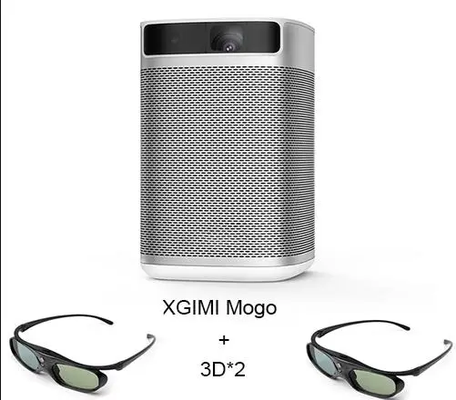 XGIMI Mogo Мини проектор с аккумулятором 10400 мАч портативный проектор Android 9,0 3D домашний кинотеатр Wifi светодиодный проектор imtv - Цвет: Цвет5