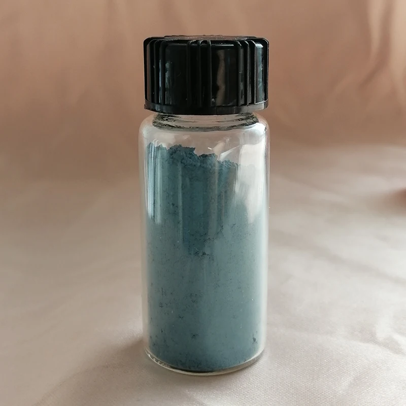 Natural mineral pigment powder for traditional Chinese painting oil mural Japanese Blue color Azurite |