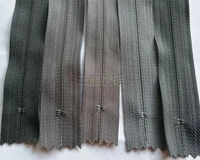 100 pcslot ykk zipper nylon coil trousers close end dark grey garment pants skirt handwork clothes bags sewing accessories