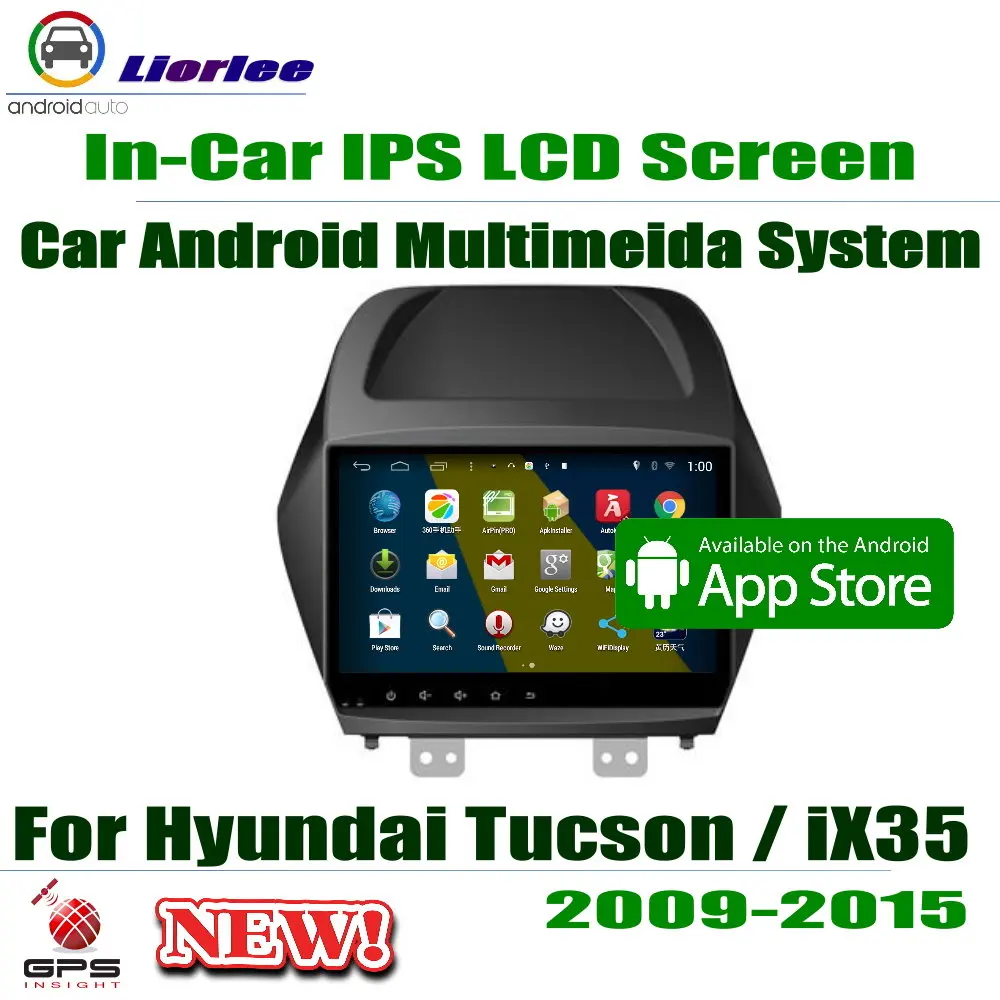 Carplayer Android Core A53 PX5 9 &quotIPS ЖК экран для Hyundai Tucson / iX35 2009 ~ 2015 радио плеер GPS Navi