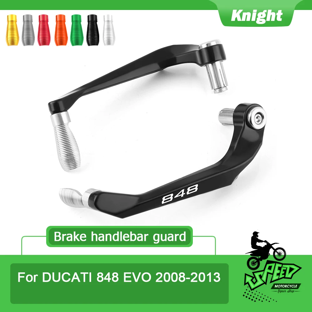 

Motorcycle handlebar handlebar rear end brake clutch lever protector handlebar protector for Ducati 848 EVO 2008-2013
