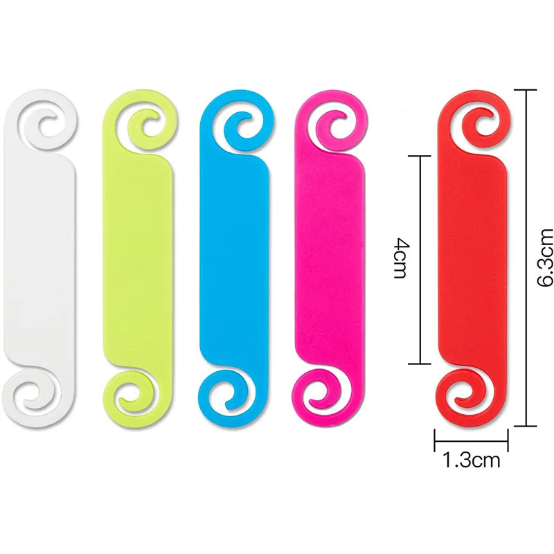 Акция! 50 шт. волоконно оптический кабель теги управления многоцветный этикетки