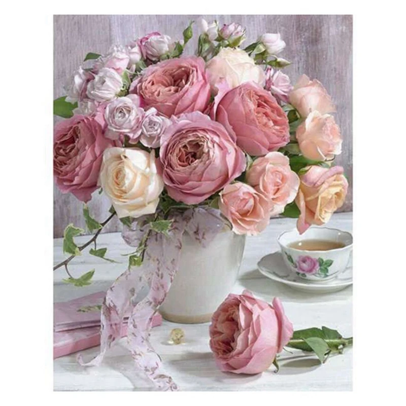 2 комплекта полный набор 5D Diy Алмазная картина вышивка крестиком домашний декор